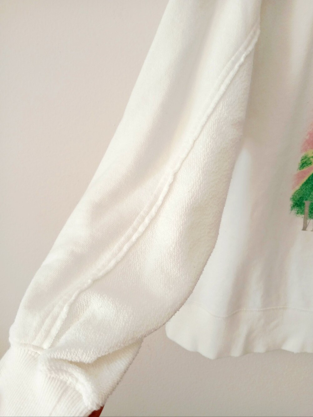 AERIE x WICKED “Pink Goes Good With Green” OVERSIZED Graphic SWEATSHIRT Size S M - Picture 5 of 7